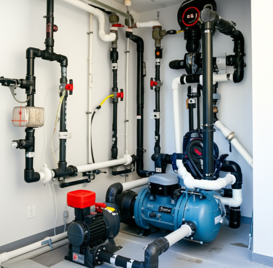 Cuarto de máquinas después